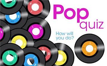 20th Century Pop Music Quiz Sat 15th March